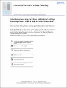 Subsidising innovation outside or within firmsu2019 existing knowledge bases: which is best for ...